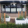 Planter Smooth in de tuin